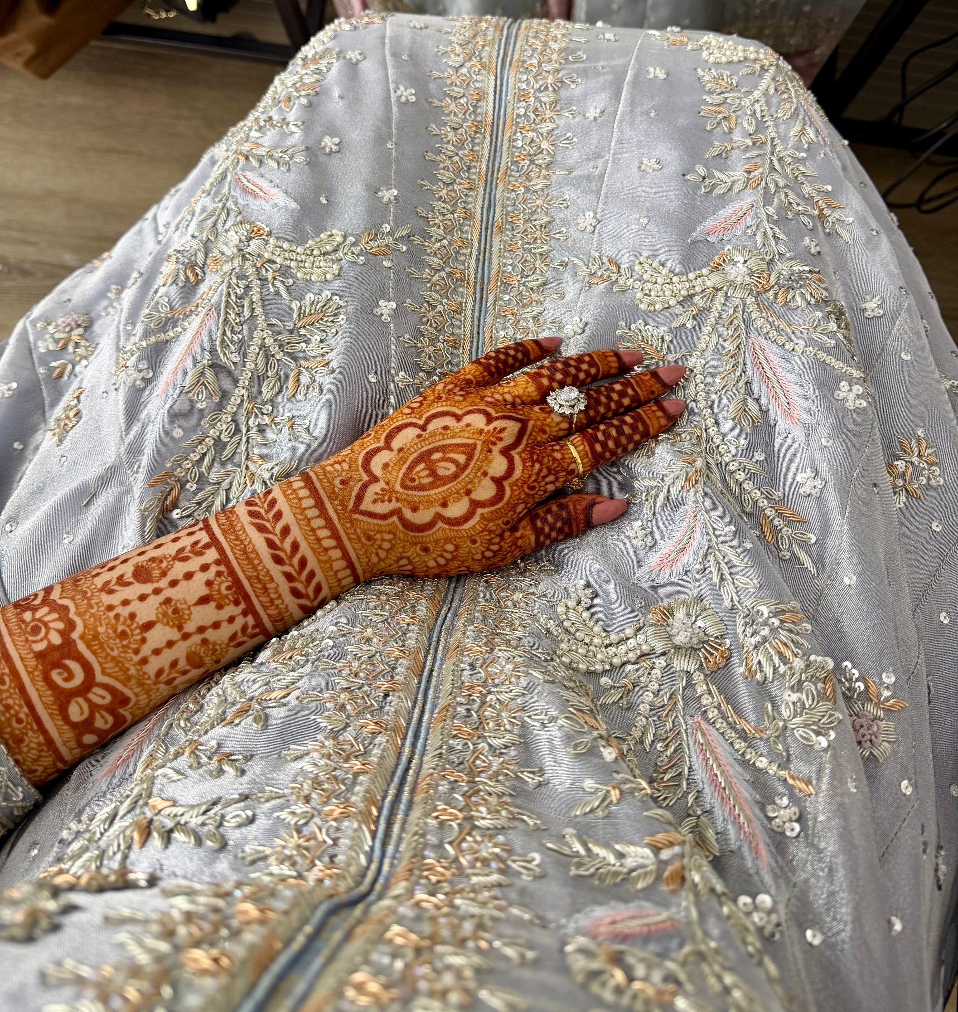 Bridal henna design by Hafsa